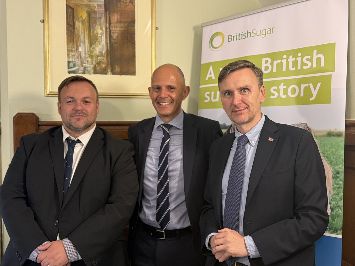 Terry Jermy MP (@cllrterryjermy) on Twitter photo I was thrilled to host <a href="/BritishSugar/">British Sugar</a> in Parliamentary yesterday.
This week they committed to invest a record £43m into the Wissington factory in my constituency to reduce carbon emissions.
It is a pillar of our country & region with regards to production and innovation. I was thrilled to host <a href="/BritishSugar/">British Sugar</a> in Parliamentary yesterday.
This week they committed to invest a record £43m into the Wissington factory in my constituency to reduce carbon emissions.
It is a pillar of our country & region with regards to production and innovation.