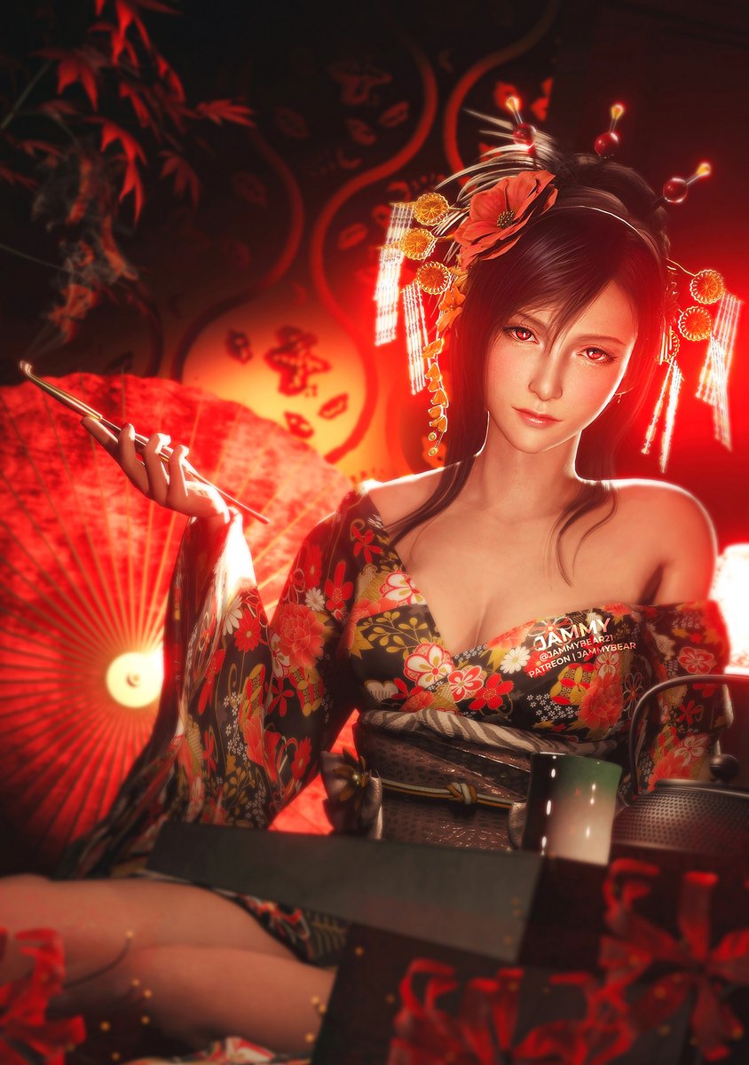 jammybear21's tweet image. Madam Tifa  

4k/No Watermark/NSFW version (will be released later in a few hours) + Extra render on my Patreon. 
#TifaLockhart #FF7R