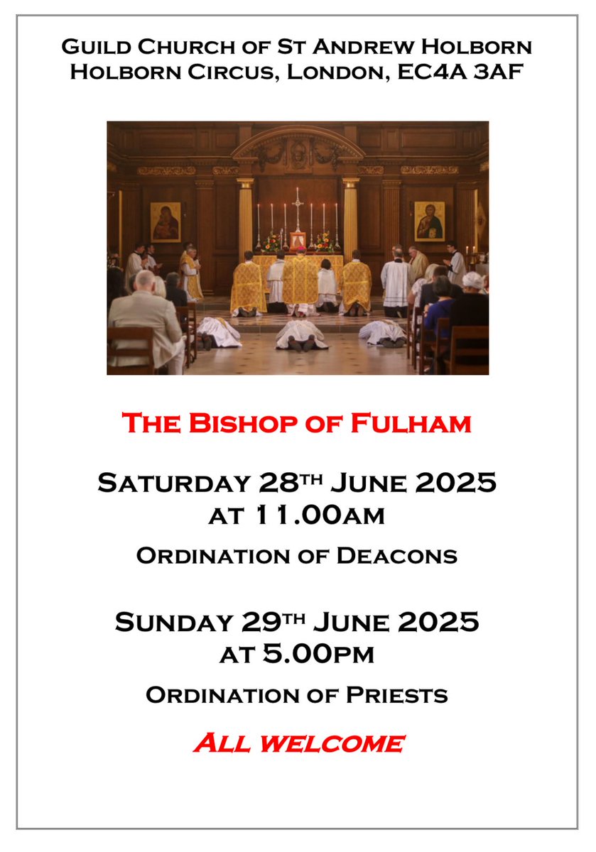 The Bishop of Fulham (@bishopoffulham) on Twitter photo 