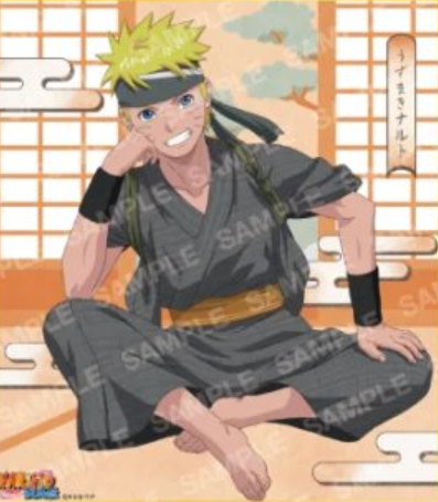NEW official art of sasuke and naruto!