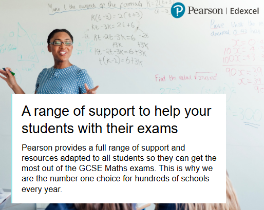 Miss_Mathsgeek's tweet image. 📣Why SWITCH to us?
✅ Know what to expect
✅Time saving tools to help delivery
✅First class support and resources
✅Teams of credible specialists
Click here to find out more about joining the no.1 board of choice for maths qualifications:
bit.ly/3TbOtOY