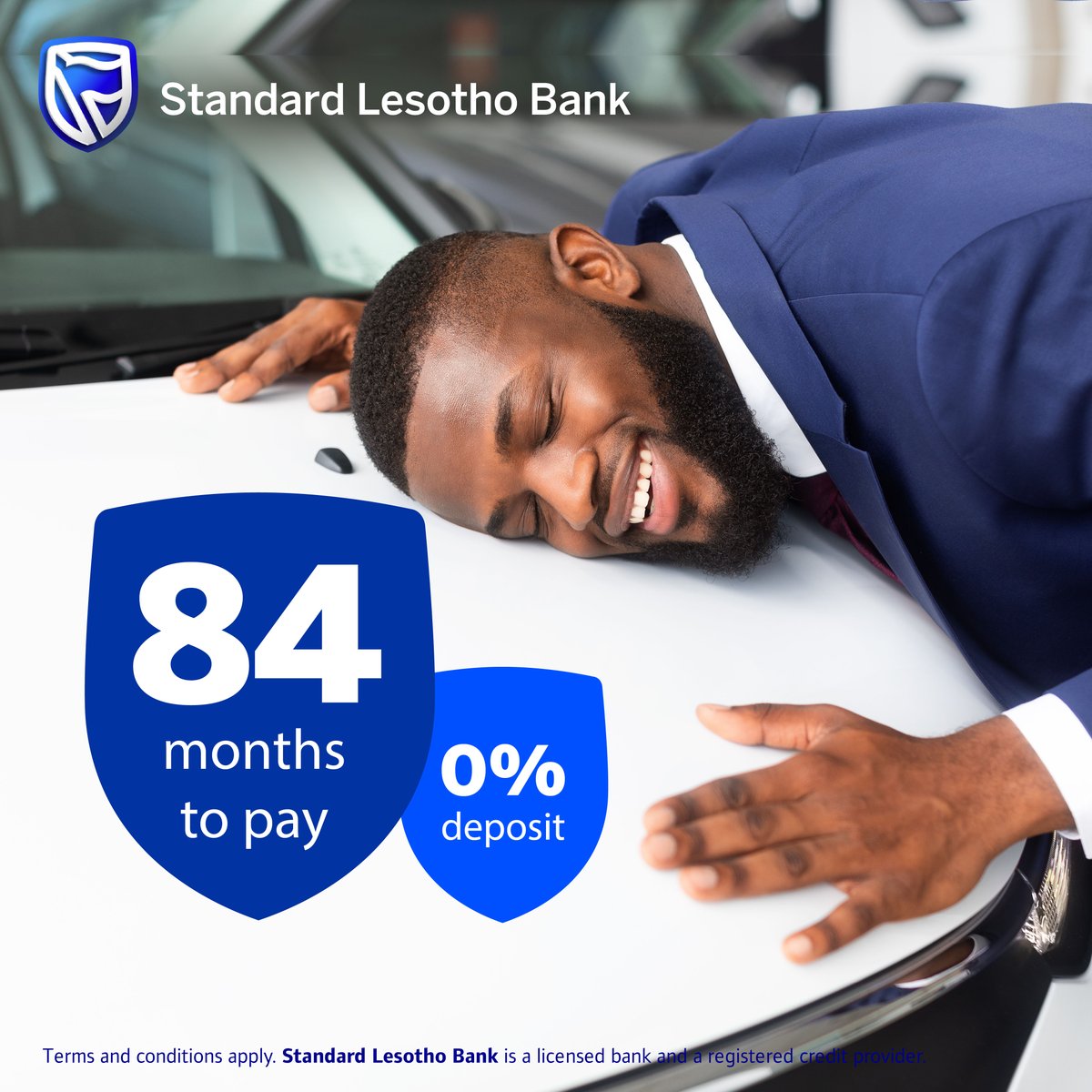 StandardLSBank's tweet image. Your dream car is now within reach🚗
Enjoy affordable installments for 84 months and instant loan approval.​
With 0% deposit, we’re making it easier than ever to drive what you want, when you want.​
🔑 Apply today, drive tomorrow.​
#VAFMadeSimple #GetSet