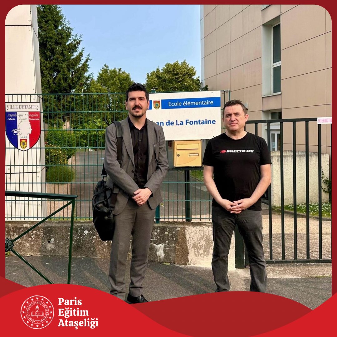 Paris Eğitim Ataşeliği (@parisegitim) on Twitter photo Étampes şehrinde Türkçe öğretmenimizin ders denetimine katıldık ve bölge eğitim müfettişi ile birlikte değerlendirmelerde bulunduk. Öğretmenimize Türkçe eğitimine sağladığı katkılar için teşekkür ediyoruz.
<a href="/tcmeb/">Millî Eğitim Bakanlığı</a>
<a href="/mebyyegm/">Yükseköğretim ve Yurt Dışı Eğitim Genel Müdürlüğü</a> Étampes şehrinde Türkçe öğretmenimizin ders denetimine katıldık ve bölge eğitim müfettişi ile birlikte değerlendirmelerde bulunduk. Öğretmenimize Türkçe eğitimine sağladığı katkılar için teşekkür ediyoruz.
<a href="/tcmeb/">Millî Eğitim Bakanlığı</a>
<a href="/mebyyegm/">Yükseköğretim ve Yurt Dışı Eğitim Genel Müdürlüğü</a>
