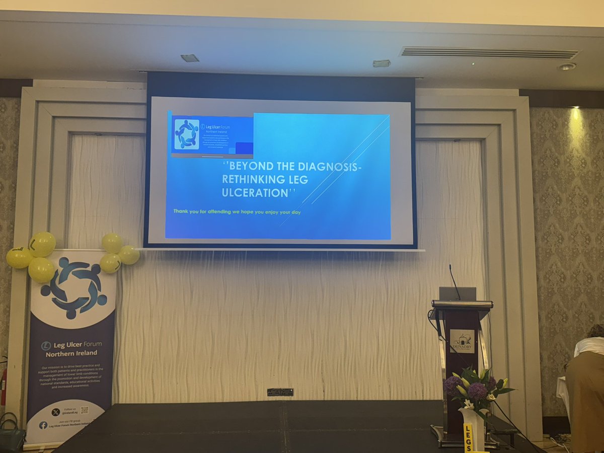 Northern Ireland Leg Ulcer Forum tweet media