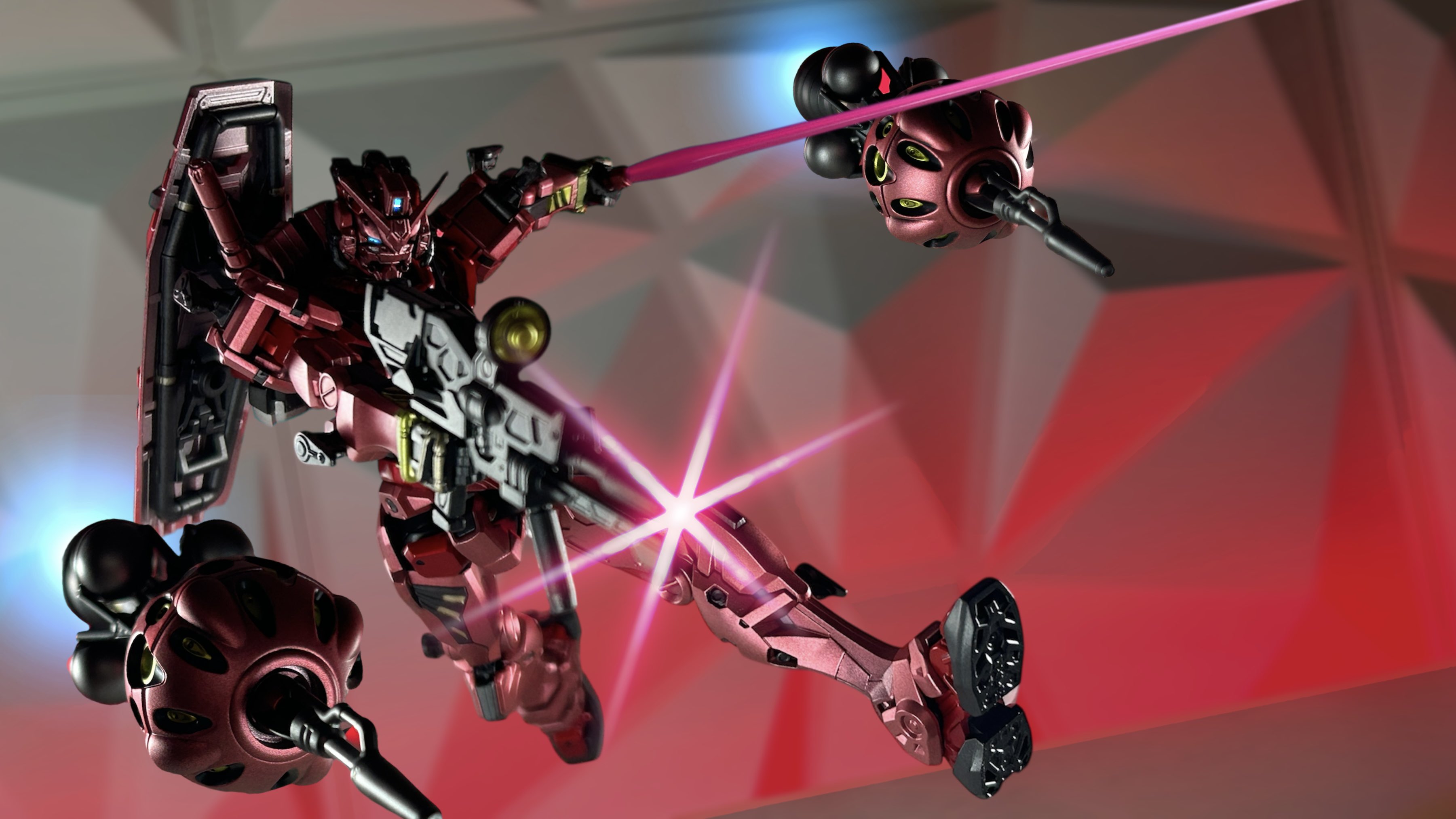 HG 赤いガンダム(01ガンダムカラー） 全塗装 完成品 田中クレイジー on X: 
