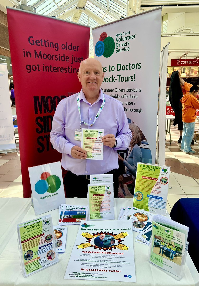 Prestwich Circle (@prestwichcircle) on Twitter photo Today we are at the <a href="/BuryVCFA/">BuryVCFA</a> #volunteerfair in the Mill Gate Shopping Centre promoting our exciting Volunteering opportunities with <a href="/PrestwichCircle/">Prestwich Circle</a> <a href="/HMRCircleCIC/">HM&R Circle CIC</a> & across the Circle family.
#VolunteerDrivers #Digital
Plenty other stalls as well <a href="/RochValleyRadio/">Roch Valley Radio</a> <a href="/PrestwichCarni/">Prestwich Carnival 2025</a> Today we are at the <a href="/BuryVCFA/">BuryVCFA</a> #volunteerfair in the Mill Gate Shopping Centre promoting our exciting Volunteering opportunities with <a href="/PrestwichCircle/">Prestwich Circle</a> <a href="/HMRCircleCIC/">HM&R Circle CIC</a> & across the Circle family.
#VolunteerDrivers #Digital
Plenty other stalls as well <a href="/RochValleyRadio/">Roch Valley Radio</a> <a href="/PrestwichCarni/">Prestwich Carnival 2025</a>