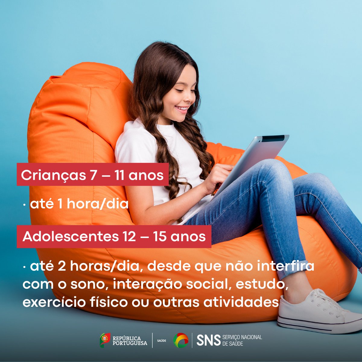 SNS_Portugal's tweet image. Sabia que a utilização de ecrãs e tecnologia apresenta riscos para as crianças? #Saúde #SNS #Criança
©👉 Sociedade Portuguesa de Neuropediatria