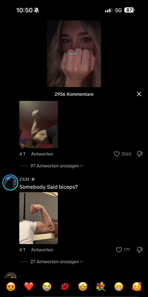 der einzige trend den ich unterstütze