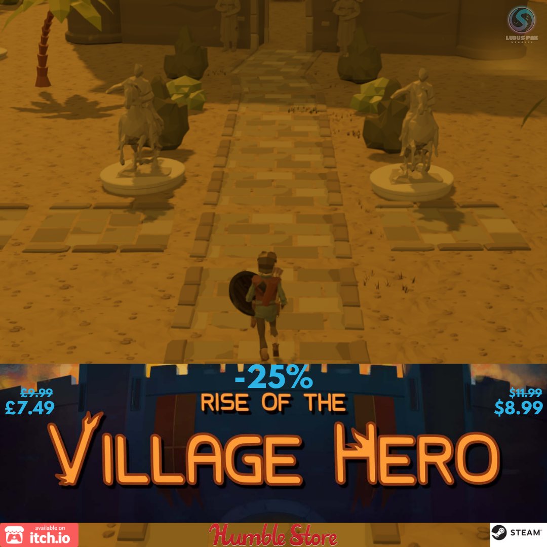 LudusPaxStudio's tweet photo. My sale ends in 8 hours and some minutes!

I made the demo available try it here: https://t.co/uT6JR3IPJ3
If you like it consider giving it a purchase it would support me and my studio.
Thank you!

#gamedev #indiedev #rpg #arpg #topdownrpg #madewithunity #indiegame https://t.co/850Bch98Rl