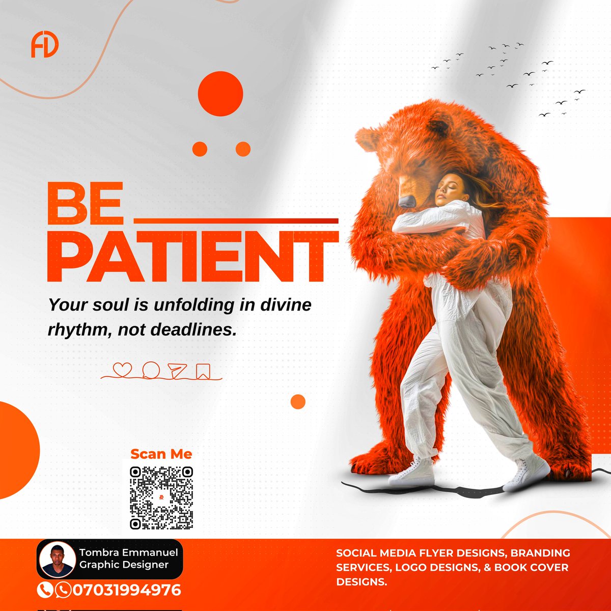 Be patient. Your soul is unfolding in divine rhythm, not deadline.
Rise and shine.
Your creative being!