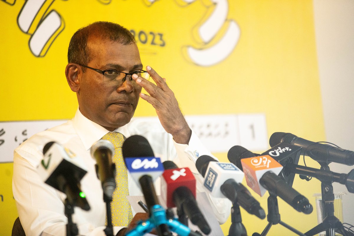 Riyaasee inthihaabugai vaadhakurehvumah Nasheed khiyaalu hoahdhavanee
avas.mv/149911