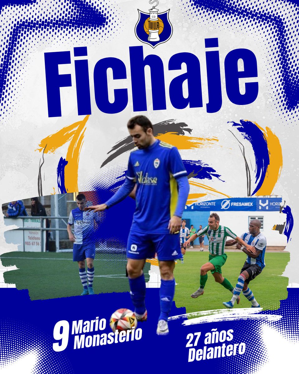 Fichaje: Mario Monasterio, delantero procedente de SDLenense, nuevo jugador dinamitero. Bienvenido Mario!!!