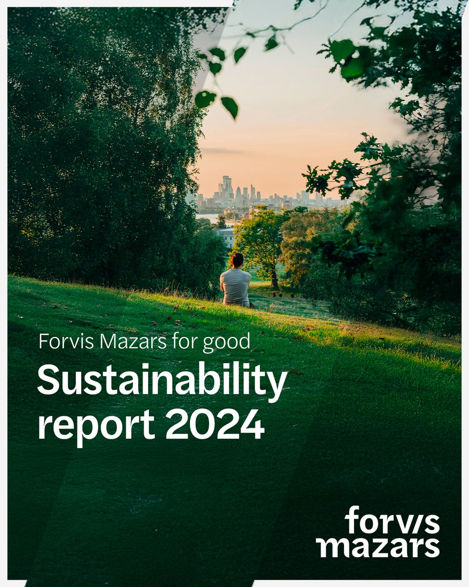 SchueremansSeb's tweet photo. [#ForvisMazarsForGood] “We contribute to the public good through the delivery of high-quality services and the implementation of ESG practices.” Pascal Jauffret, CEO, @ForvisMazarsGrp.
Find out more in our Sustainability report 2024: https://t.co/U8rAWYqIea
#ESG #Sustainability https://t.co/kWApw4gjrG