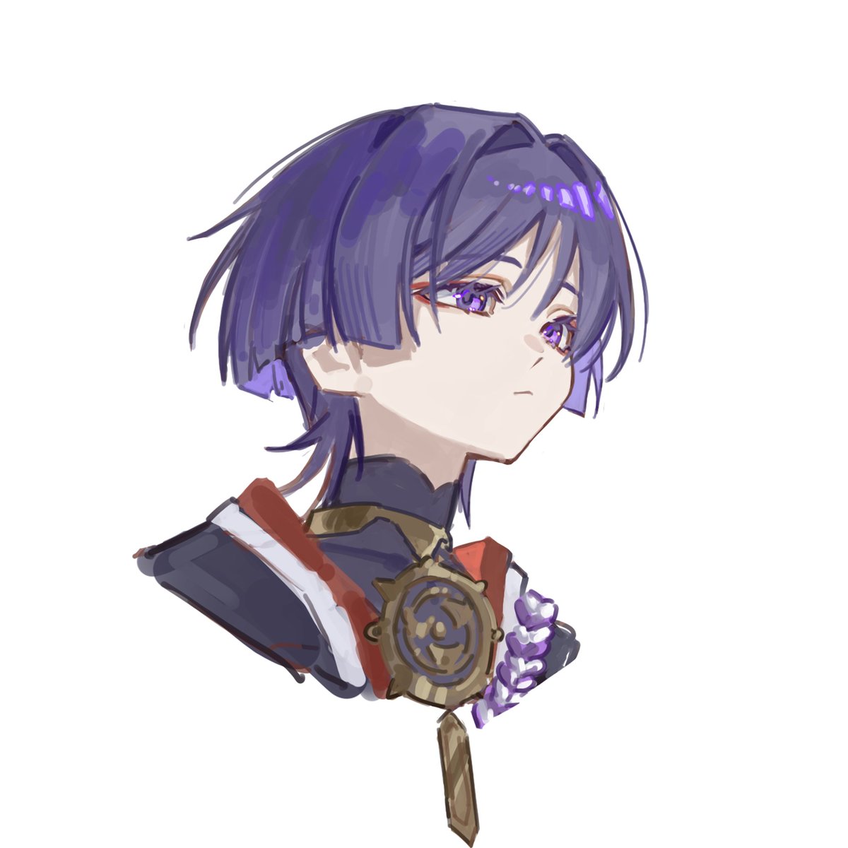 丢一些之前画的摸鱼单张
 #wanderer