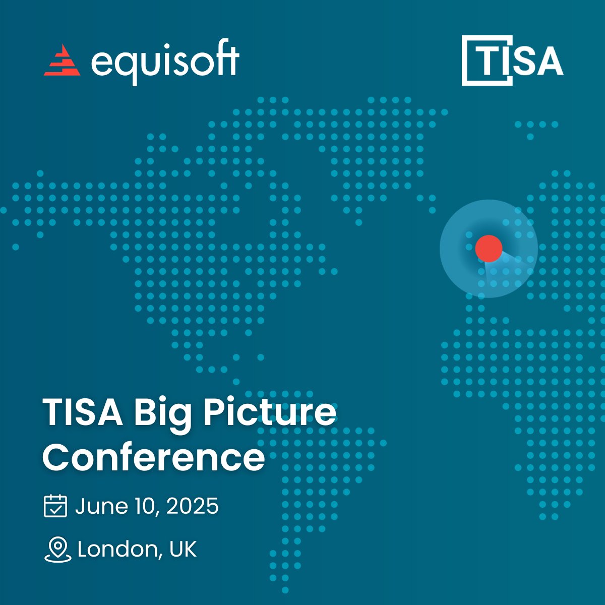 If you're attending 2025 TISA Big Picture Conference, make sure to stop by our booth to meet our team and discover how Equisoft helps insurers modernize core systems and accelerate their transformation journey. 

#TISA2025 #InsuranceInnovation