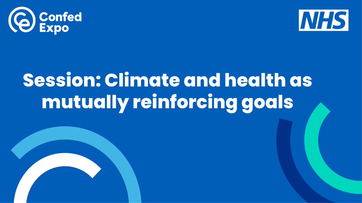 Attending #NHSConfedExpo 2025? Join us to learn how sustainable healthcare solutions are already supporting the government's three key priorities for the NHS. 

📆12 June
⏰3.15pm - 4.00pm
📍Innovation theatre

Book your pass today: ow.ly/p5YZ50VX1vb
#GreenerNHS