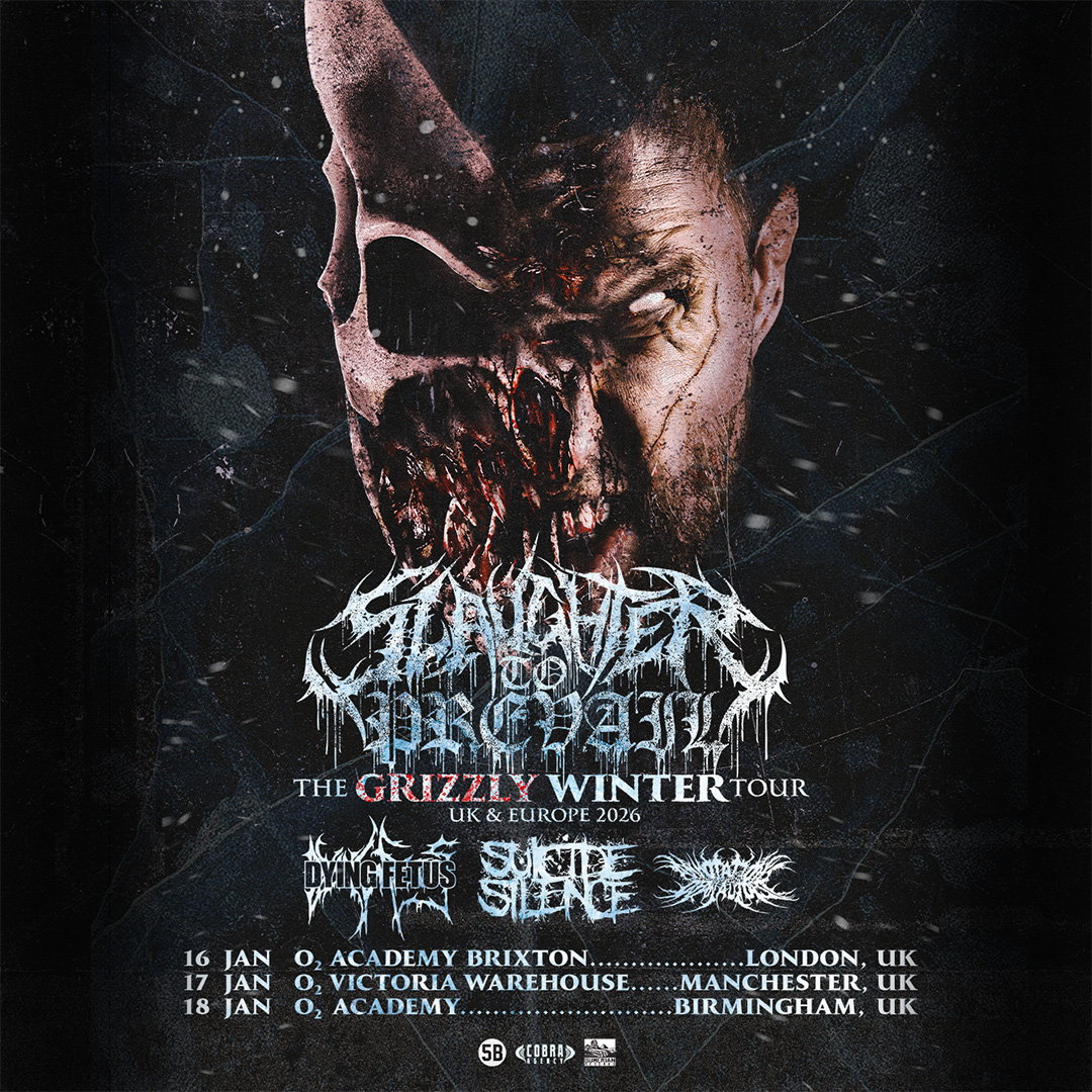 O2 Academy Birmingham (@o2academybham) on Twitter photo NEW: <a href="/STPmetal/">Slaughter To Prevail</a> are heading out on The Grizzly Winter Tour - Catch them live in Brum on Sunday 18 January.
Early access Priority Tickets are available now 👉 amg-venues.com/1Uus50W3Spr NEW: <a href="/STPmetal/">Slaughter To Prevail</a> are heading out on The Grizzly Winter Tour - Catch them live in Brum on Sunday 18 January.
Early access Priority Tickets are available now 👉 amg-venues.com/1Uus50W3Spr