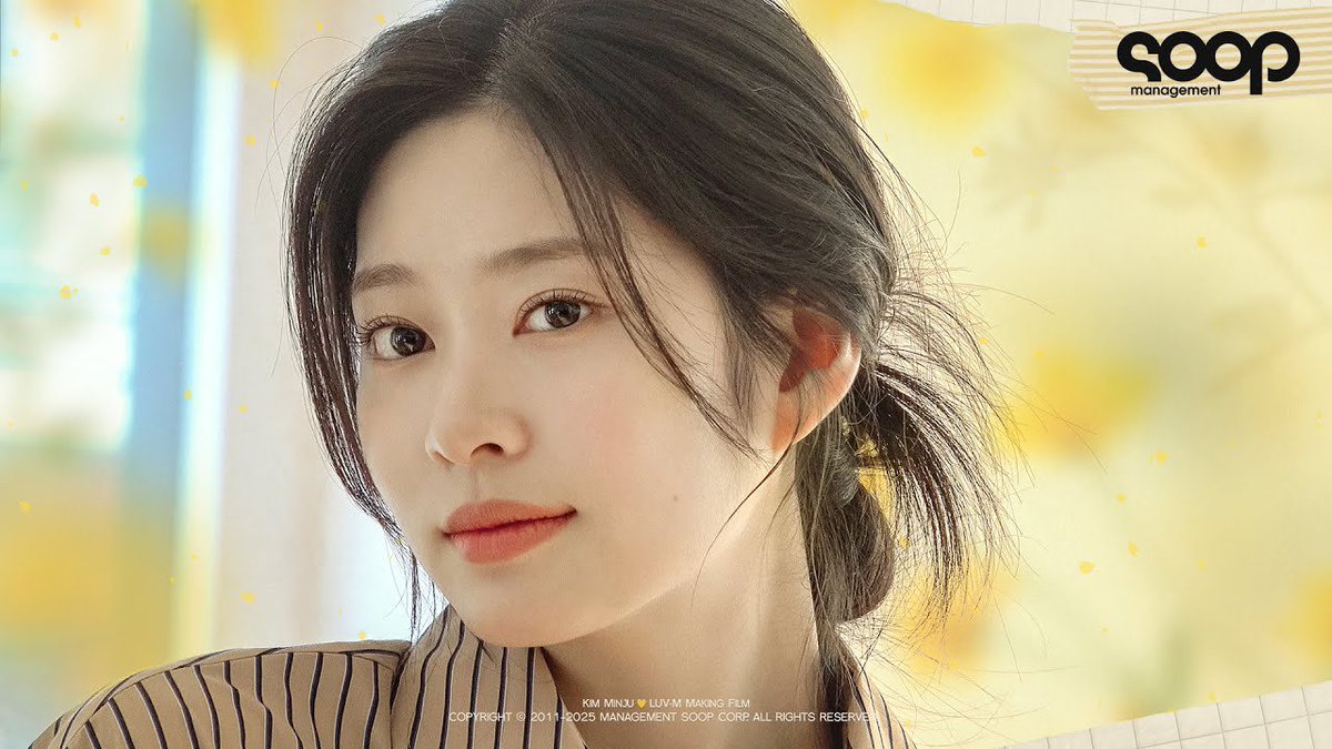 Kim Minju Updates (@kmjupdates) on Twitter photo 250604 | Management SOOP YouTube Update with Kim Minju
☀️어느 오후의 햇살처럼, 다정하고 포근했던 민주의 봄 이야기🌻 | LUV·M Making Film
🔗youtu.be/ToAw0-iti_w?si…
#김민주 #민주 #ミンジュ #KIMMINJU <a href="/minju_official_/">김민주 KIM MIN JU</a> 250604 | Management SOOP YouTube Update with Kim Minju
☀️어느 오후의 햇살처럼, 다정하고 포근했던 민주의 봄 이야기🌻 | LUV·M Making Film
🔗youtu.be/ToAw0-iti_w?si…
#김민주 #민주 #ミンジュ #KIMMINJU <a href="/minju_official_/">김민주 KIM MIN JU</a>
