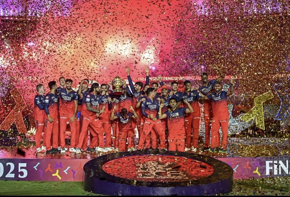 Yugalpha_tech's tweet photo. Congratulations Team #RCB 🥳 #winner https://t.co/JnsDSD4eXV