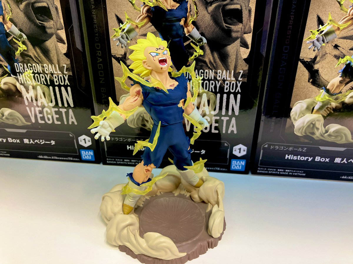 💥2階プライズ情報💥 ドラゴンボールZ より History Box 魔人ベジータ