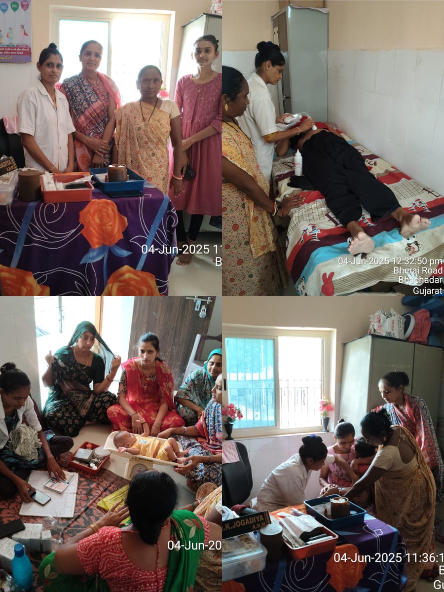 PhcBherai's tweet photo. PHC ભેરાઇ ખાતેના AAM કેન્દ્રો પર આજ રોજ મમતા દિવસ &amp; ગૌરવી દિવસની ઉજવણી કરવામાં આવી.
#MamtaDay
#AdolecentesHealth https://t.co/RIEtsnzPMX