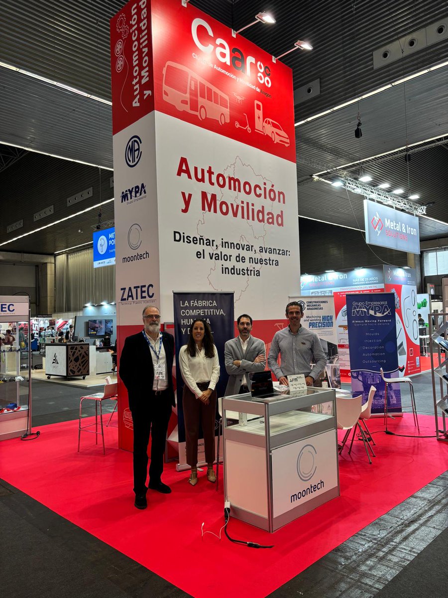 Esta semana acompañamos a varios #SociosCAAR a la Feria #Subcontratación en <a href="/BEC_Bilbao/">BEC</a> #automoción #industria #Aragón