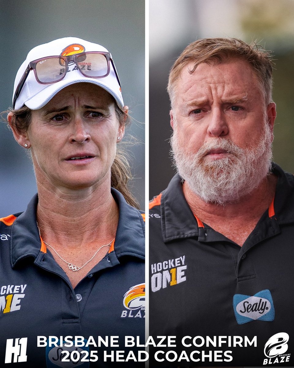 🚨 Coaching Update for Brisbane Blaze! 🚨

Brisbane Blaze have confirmed their 2025 Head Coaches 🔥

🏑 Angie Lambert OAM OLY steps in as Head Coach of the Blaze Women
🏑 Darren Fowler returns as Men’s Head Coach

Head to hockeyone.com.au for the full write up ✍️