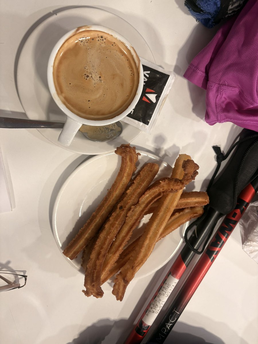 When in Spain… churros. #camino