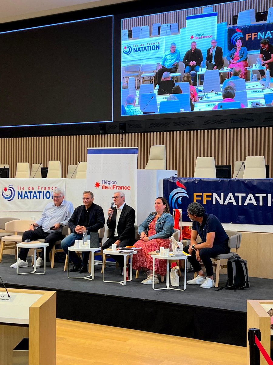 FFN (@ffnatation) on Twitter photo Les 30 & 31 mai s’est tenue l’Assemblée Générale de la Fédération Française de Natation, organisée par la Ligue Île-de-France.
Merci à <a href="/karampatrick/">Patrick Karam</a> pour sa présence et son soutien indéfectible à la natation ! 🏊♂️👏
#FFN #Natation #AG2025 #IleDeFrance Les 30 & 31 mai s’est tenue l’Assemblée Générale de la Fédération Française de Natation, organisée par la Ligue Île-de-France.
Merci à <a href="/karampatrick/">Patrick Karam</a> pour sa présence et son soutien indéfectible à la natation ! 🏊♂️👏
#FFN #Natation #AG2025 #IleDeFrance