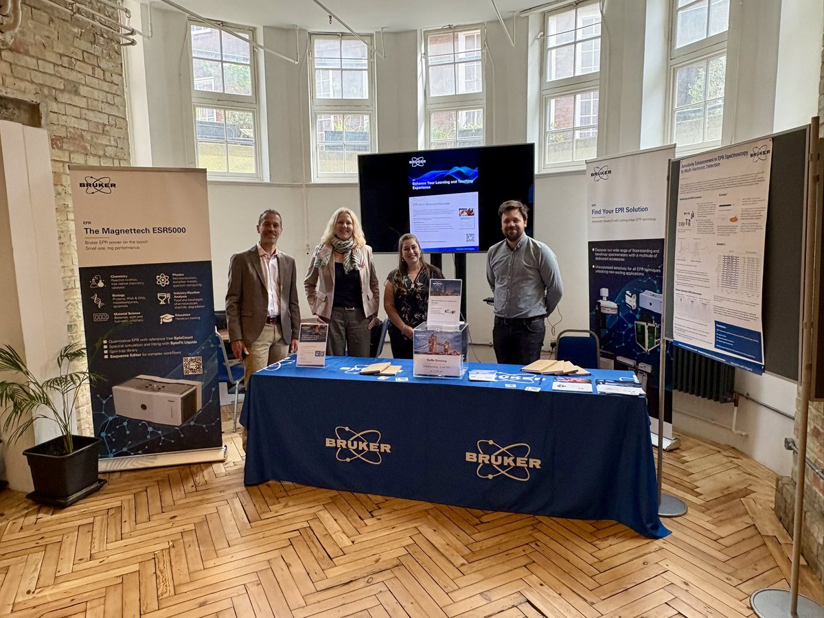 Last day of the Bruker raffle to win an iPad at the RSC EPR meeting in London

#EPR