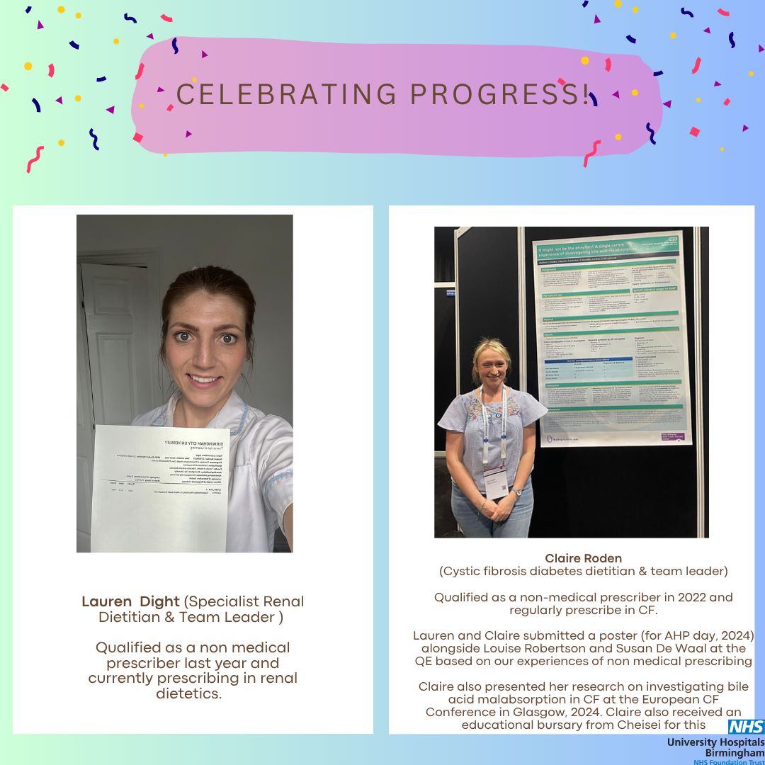 UHB Therapy Services (@uhbtherapy) on Twitter photo Great to see excellent progress with more of our dietitians qualifying as non medical prescribers and using their skills to enhance patients journeys in the NHS! #DW2025 <a href="/BDA_Prescribers/">BDA_Prescribers</a> Great to see excellent progress with more of our dietitians qualifying as non medical prescribers and using their skills to enhance patients journeys in the NHS! #DW2025 <a href="/BDA_Prescribers/">BDA_Prescribers</a>