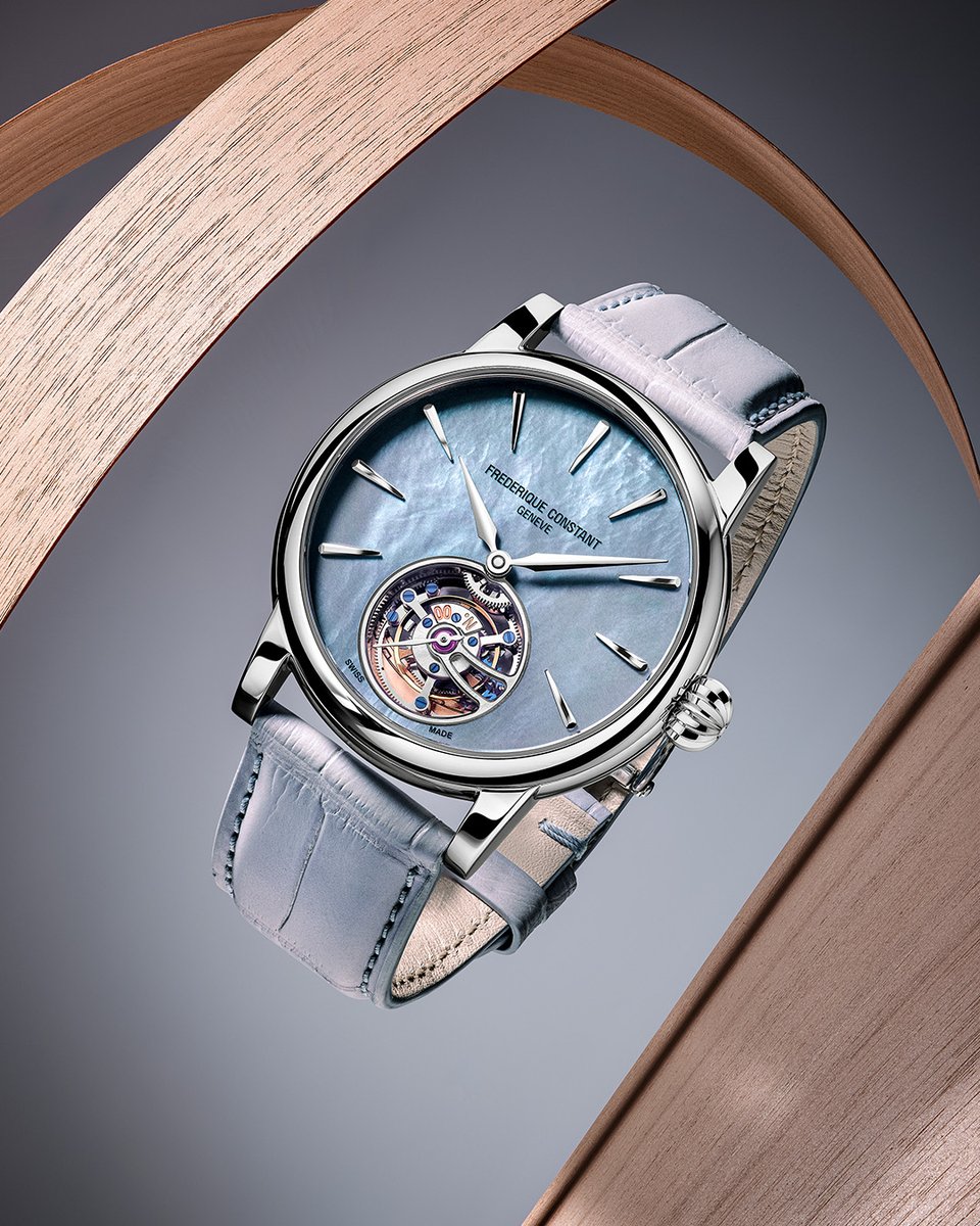 FrederiqueConst's tweet photo. Introducing the new Classic Tourbillon Manufacture in Mother-of-Pearl. A radiant, luminous timepiece of exceptional character, limited just 36 pieces.

Discover : https://t.co/x21JPmvYYl

#ManufactureCollection #Tourbillon #MotherOfPearl #MenWatch #Luxury #Masterpiece #Watchmaking