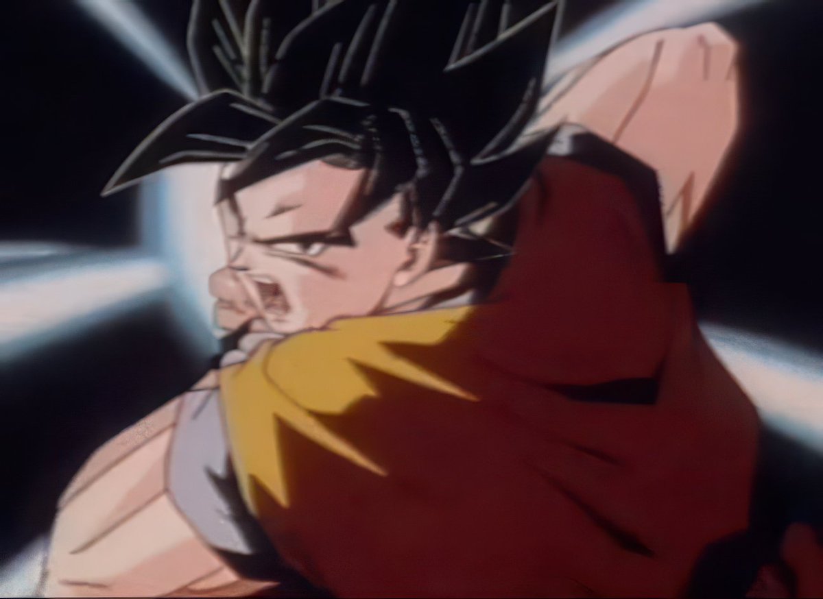 Petite info : Vers la fin de la prochaine séquence que je publierais, vous verrez ça : un Goku SSJ aux cheveux noirs ! 😆

En fait, suite à un choix dans le jeu, Goku lance une attaque alors qu'il est en mode normal, mais c'est une séquence en SSJ (qui sera réutilisée plus tard)
