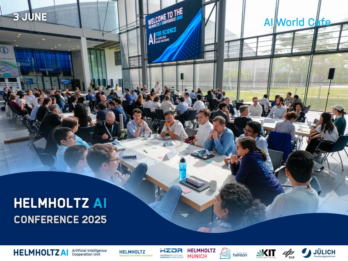 helmholtz_ai's tweet image. 🚀 DAY ONE of #HAICON25: The largest AI-focused event of the Helmholtz Association kicked off yesterday! Opening remarks by KIT President Jan S. Hesthaven & Fabian Theis, plus a brilliant keynote by Michael Bronstein - an inspiring start. 🙌