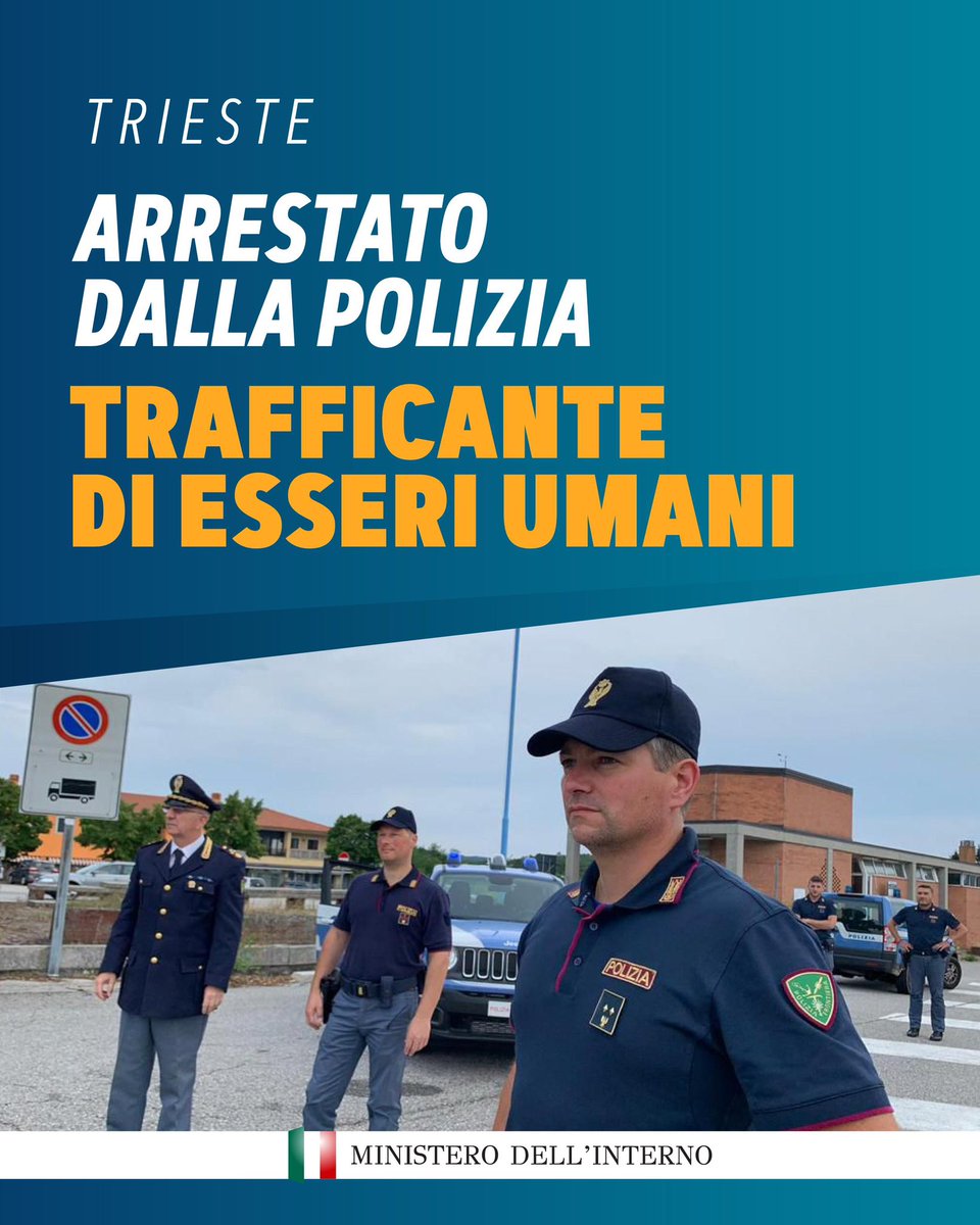Un trafficante di esseri umani è stato  arrestato dalla Polizia di Stato a Trieste, lungo il confine con la Slovenia. L’uomo, un cittadino straniero, stava cercando di introdurre nel nostro Paese 4 migranti irregolari, tutti respinti.