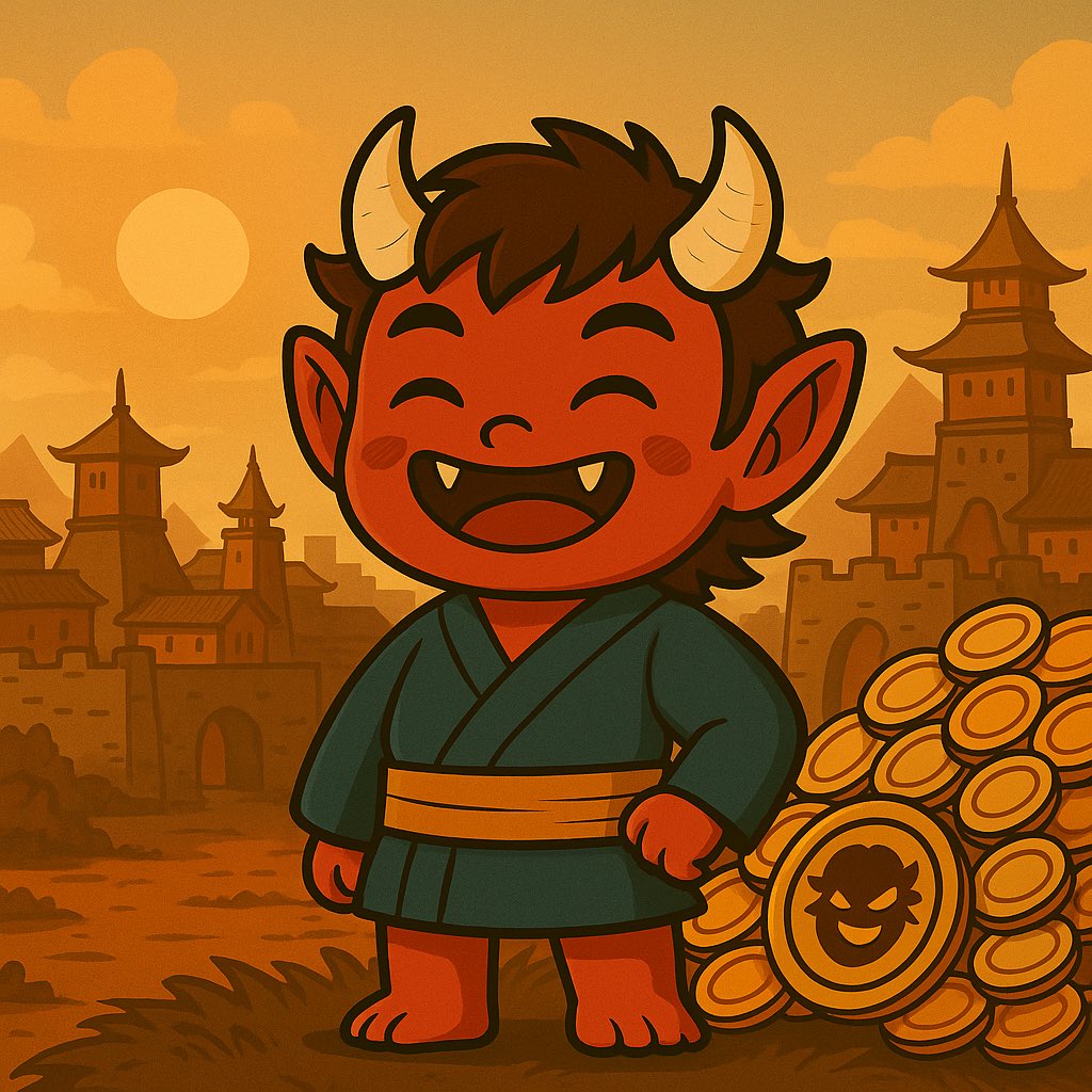🎁 $ONI Airdrop still OPEN! 🎁
24 warriors have been marked by the curse…
But the gates are closing soon.

Drop your Solana wallet and claim
1,000,000 $ONI 👹💰
🔥 First 100 only
👥 Discord: discord.gg/xAuSWK6m

🎁 $ONI エアドロップ開催中！ 🎁