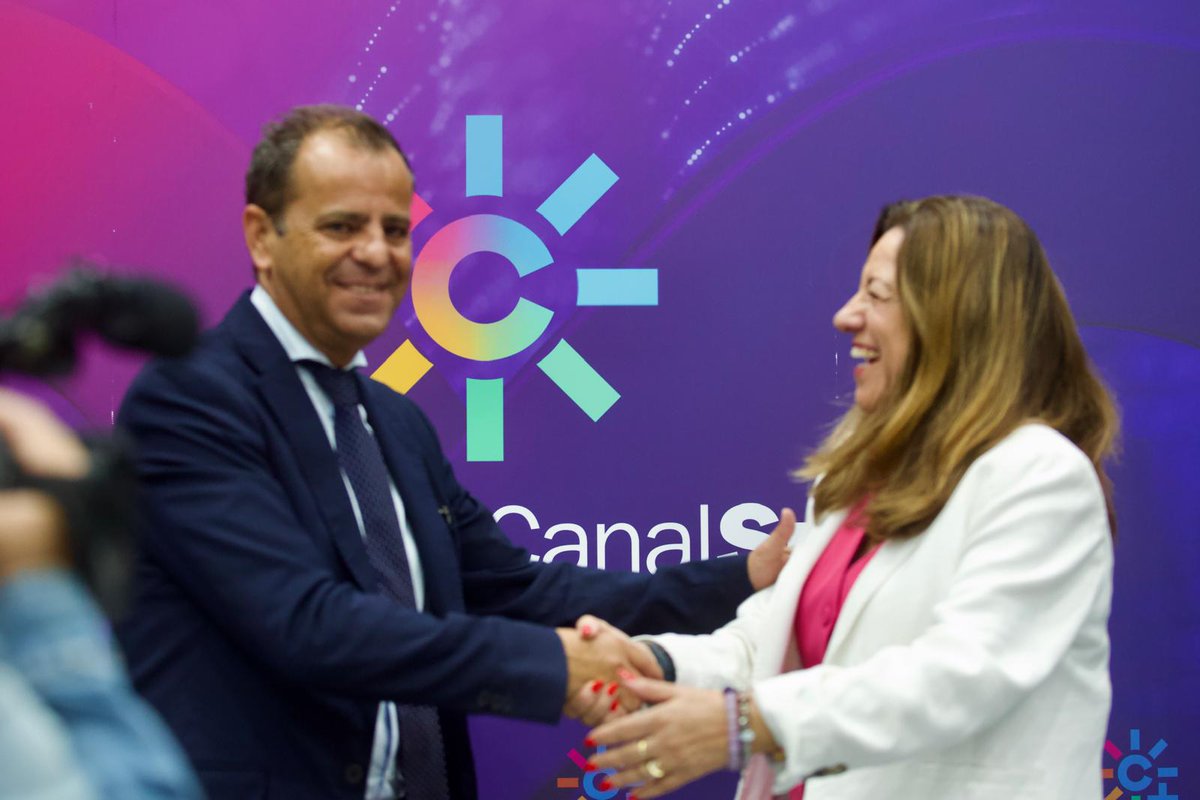 🖥️ Estudiantes andaluces de <a href="/FPAndaluza/">Formación Profesional Andaluza</a> podrán completar su formación en la RTVA, <a href="/canalsur/">CanalSur</a>.
👉 <a href="/MC_CastilloMena/">Mª Carmen Castillo Mena</a> asegura que esta colaboración da respuesta a la demanda de perfiles relacionados con el sector audiovisual.
lajunta.es/5obgv