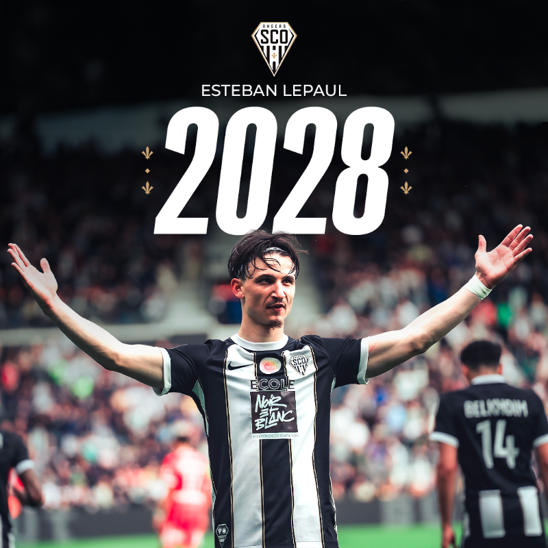 AngersSCO's tweet photo. 𝟮𝟬𝟮𝟴 🔒

La belle histoire continuera la saison prochaine... ✨