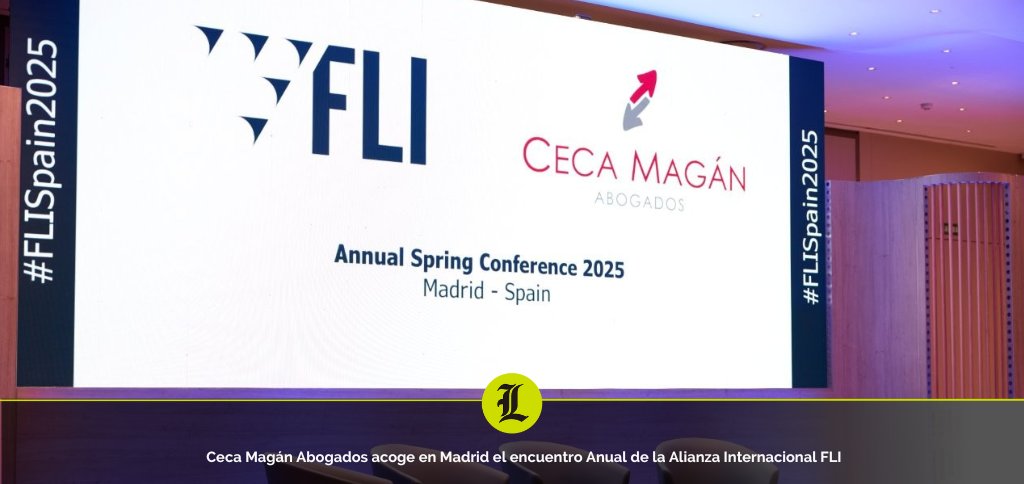 Líder Legal (@liderlegal) on Twitter photo #últimasnoticias <a href="/CECAMAGAN/">@CECAMAGAN</a> ha sido el despacho anfitrión de la Conferencia Anual de la Alianza Internacional First Law International (“FLI”), celebrada en Madrid durante los días 26, 27 y 28 de mayo.
liderlegal.com/ceca-magan-abo… #últimasnoticias <a href="/CECAMAGAN/">@CECAMAGAN</a> ha sido el despacho anfitrión de la Conferencia Anual de la Alianza Internacional First Law International (“FLI”), celebrada en Madrid durante los días 26, 27 y 28 de mayo.
liderlegal.com/ceca-magan-abo…