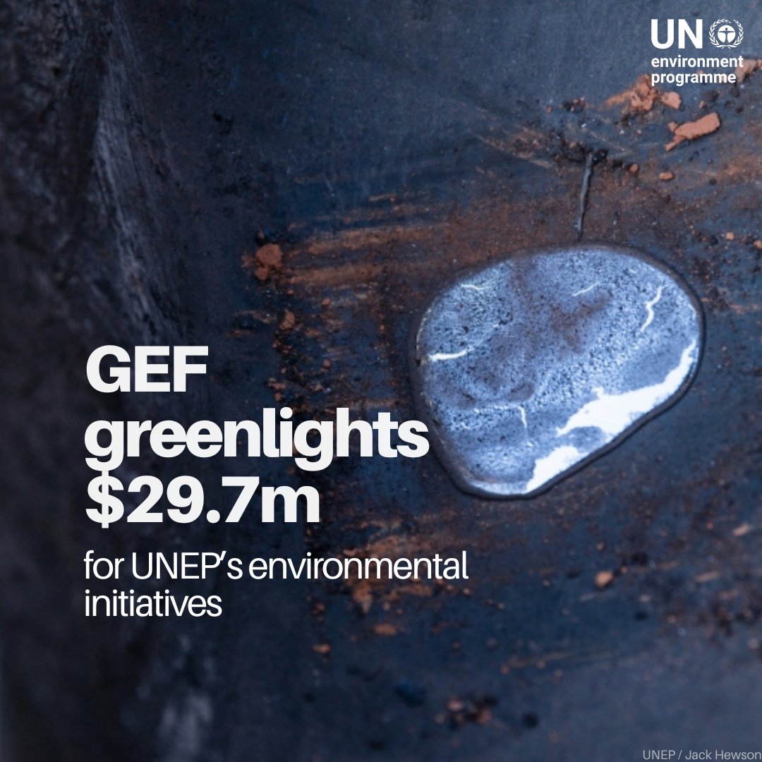 At the #GEFCouncil69, <a href="/theGEF/">Global Environment Facility (GEF)</a> approved new funding for UNEP-led initiatives tackling climate, nature, chemicals, &amp; pollution.

The projects are predicted to benefit eight million people worldwide and yield multiple environmental benefits.
 unep.org/gef/news-and-s…