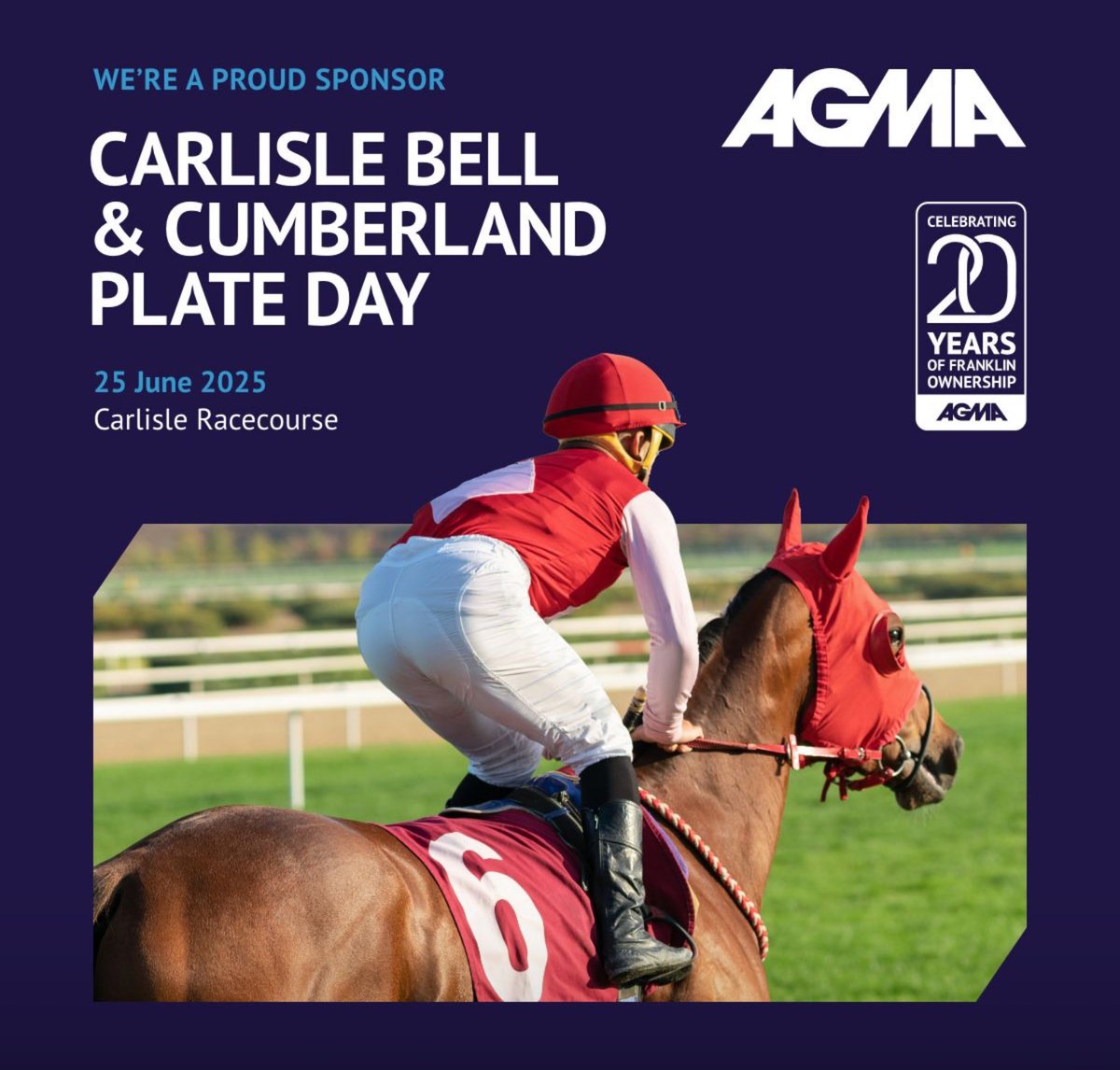 Maxine Franklin (@maxinefranklin1) on Twitter photo <a href="/stablemateagma/">Stablemate by AGMA</a> has been a committed sponsor of Carlisle Bell & Cumberland Plate day <a href="/CarlisleRaces/">Carlisle Racecourse</a> since 2018 & 2025 celebrates 20yrs of Franklin Ownership of AGMA.Here’s to tradition,excellence & another unforgettable day at the races <a href="/stablemateagma/">Stablemate by AGMA</a> has been a committed sponsor of Carlisle Bell & Cumberland Plate day <a href="/CarlisleRaces/">Carlisle Racecourse</a> since 2018 & 2025 celebrates 20yrs of Franklin Ownership of AGMA.Here’s to tradition,excellence & another unforgettable day at the races