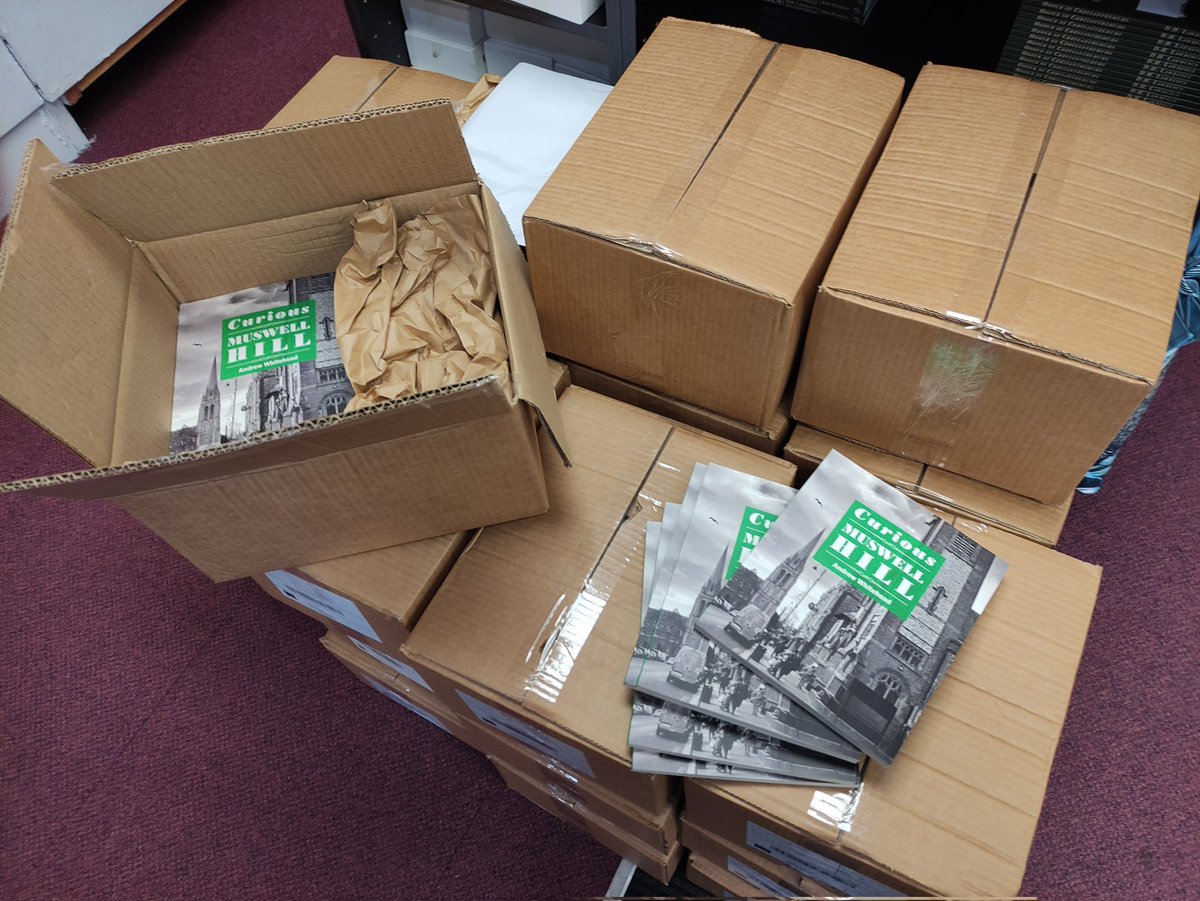 431, 432... First batch of our new publication, Curious Muswell Hill, has landed in the bookshop. #Hillbillies