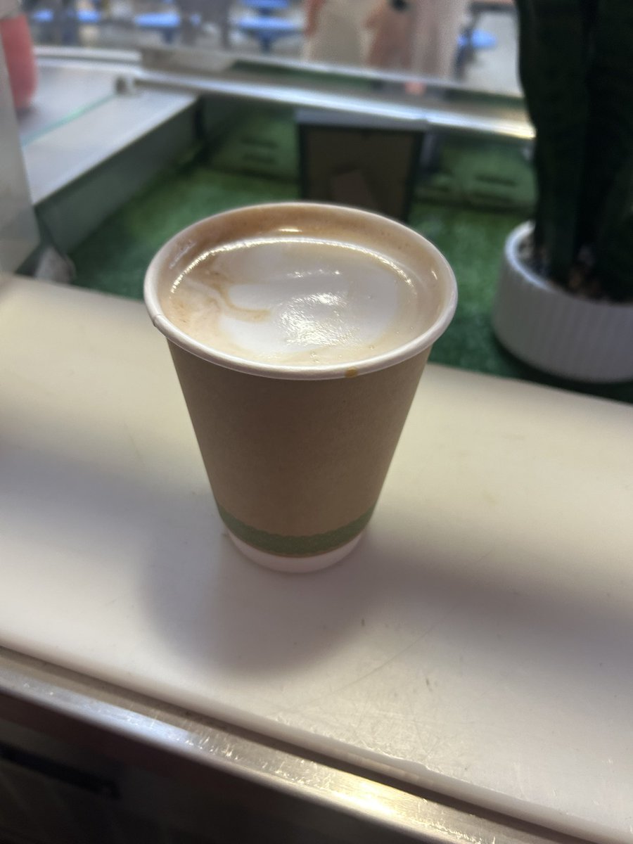 New cafe team started this morning and some amazing coffee ☕️ well done everyone 👏🏻 <a href="/stninianshs/">St Ninian's HS</a> <a href="/DavidKillin/">Mr Killin</a>