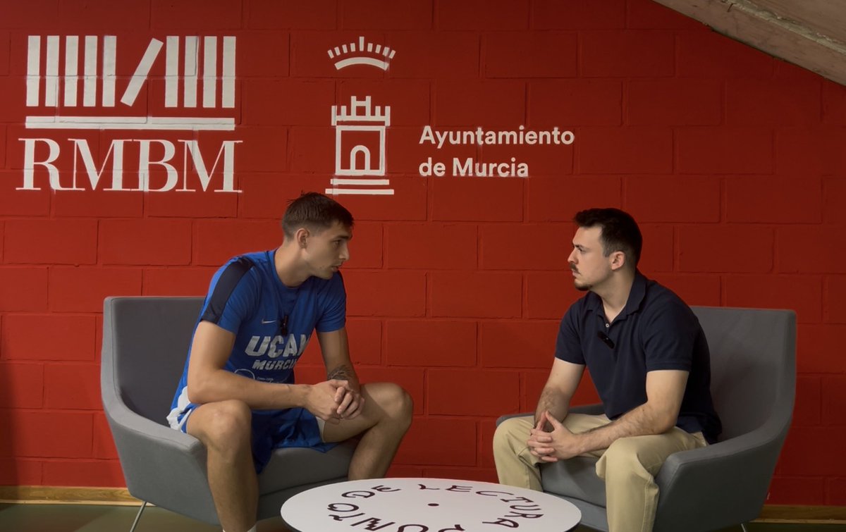 jnadal_14's tweet photo. 🔴🎙️Este mediodía a partir de las 14:00h, tendréis disponible la entrevista con Will Falk 🇸🇪, jugador de @UCAMMurcia en el canal de YouTube de @PuntoRegional https://t.co/mjcSvMtqYH