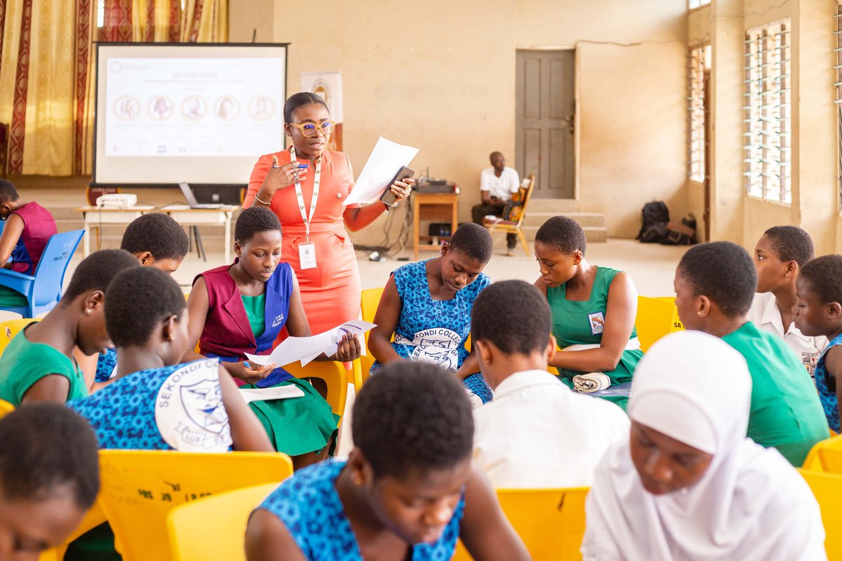 ydghana's tweet photo. #Youngdelegates in actions? We love to see it!😍
#ThrowbackThursday to the inspiring #SheSTEM Ghana Initiative by YDG Cohort V, empowering girls in STEM through seminars, mentorship, and media.
Catch the full documentary on @elsie_effah premiering tomorrow at 12pm on YouTube! 👇
https://t.co/V3Y4fqcIqQ
#GirlsInSTEM #WomenInSTEM #YDG #SDGsInAction