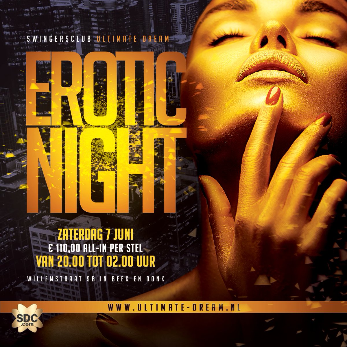 Swingers/BDSM-club Ultimate Dream (@ultimatedream3) on Twitter photo 💋 Ultimate Erotic Night – 7 juni 2025
📍 Ultimate Dream, Willemstraat 9b, Beek en Donk
🕗 20:00 – 02:00 uur
👫 Koppel: €110 | 👩 Single dame: €55
📩 Reserveren? Stuur een mail naar info@ultimate-dream.nl
✨ De Ultimate Erotic Night
Waar fantasie, verleiding en luxe samenkomen 💋 Ultimate Erotic Night – 7 juni 2025
📍 Ultimate Dream, Willemstraat 9b, Beek en Donk
🕗 20:00 – 02:00 uur
👫 Koppel: €110 | 👩 Single dame: €55
📩 Reserveren? Stuur een mail naar info@ultimate-dream.nl
✨ De Ultimate Erotic Night
Waar fantasie, verleiding en luxe samenkomen