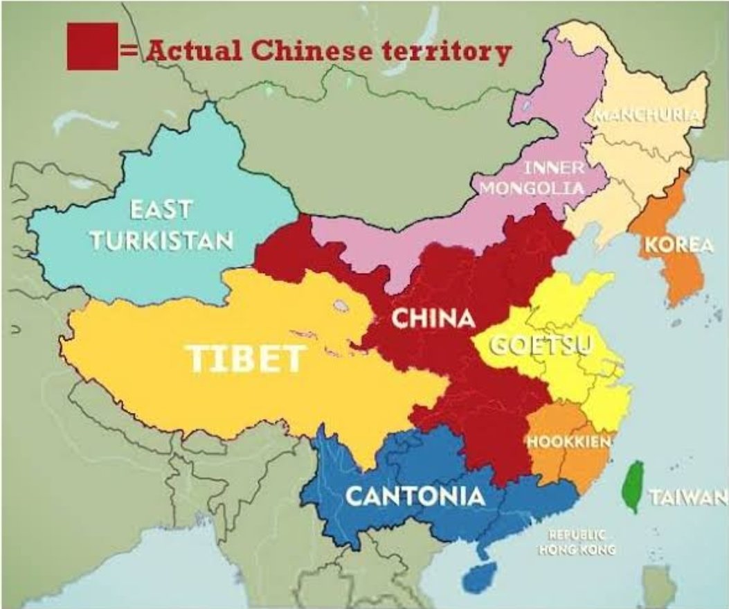 Unofficial67999's tweet photo. @UN Tell this to your bosses in China 
Who has invaded every neighbor 
Persecuted Uyghur Muslims 
Has border and sea issues in every direction 
Threat Taiwan 365 days 
Has complete control of media and free speech over young Chinese 
Force them to apply exit visa to travel 
Etc etc.. https://t.co/PHnavz3e9v