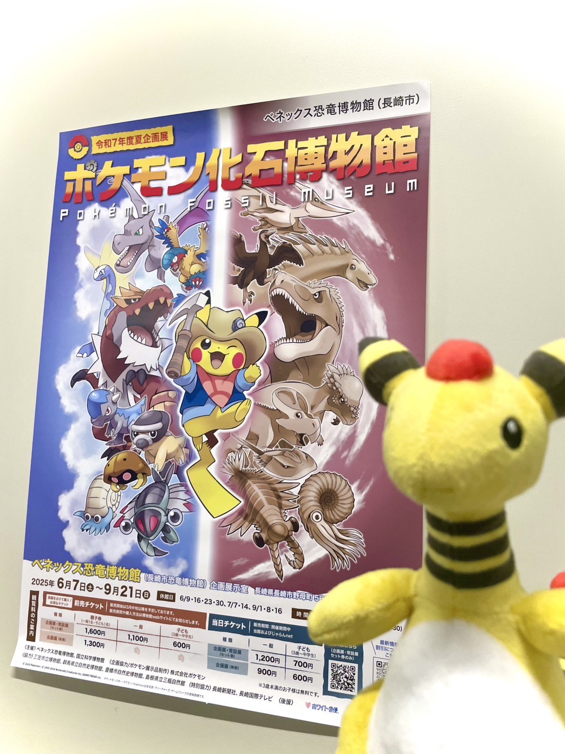 ポケモン - 化石 公式】長崎県×デンリュウ on X: 