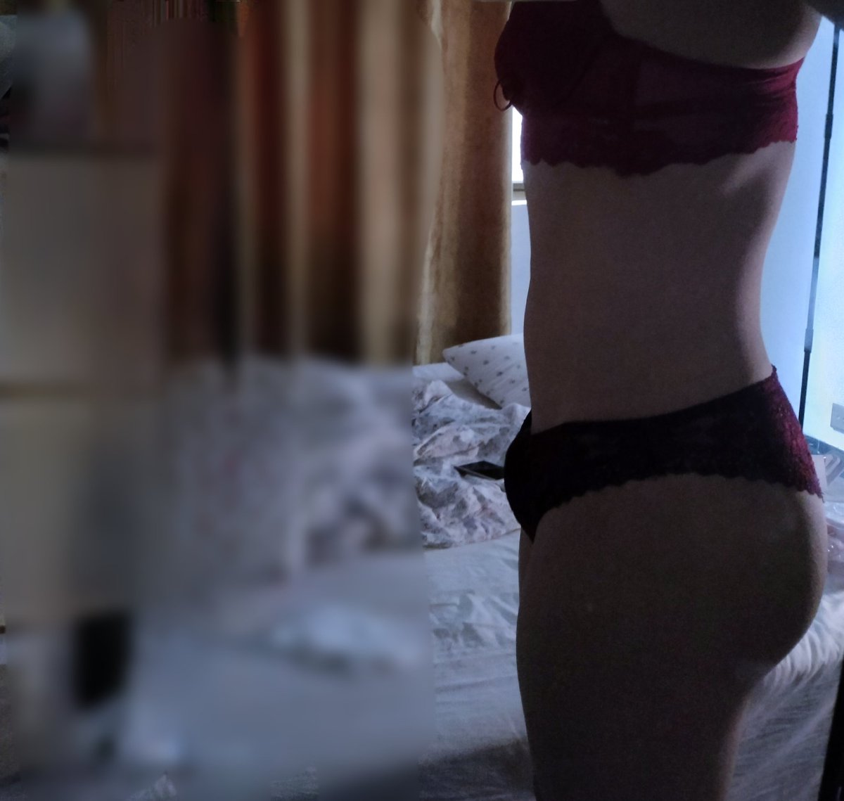 #伪娘，#男娘，#sissy，#crossdresser，#臀，#pegging #femboy #crossdresser #feminization，臀围不变但是上臀饱满很多，还有臀厚了不少