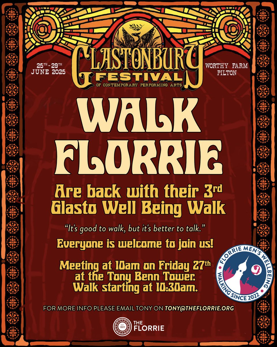 Florrie Mens Well Being Walk tweet media